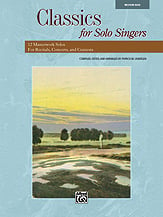 Classics for Solo Singers Vocal Solo & Collections sheet music cover Thumbnail